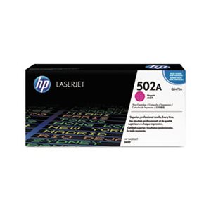 CARTRIDGE, TONER, LASERJET, HP 502A, (Q6473A), Magenta, Original