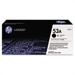 CARTRIDGE, TONER, LASERJET, HP 53A, (Q7553A), Black, Original