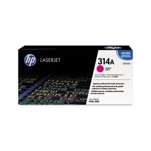 HP 314A, (Q7563A) Magenta Original LaserJet Toner Cartridge