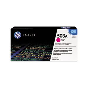 CARTRIDGE, TONER, LASERJET, HP 503A, (Q7583A), Magenta, Original 