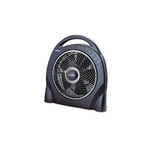 FAN, 12", Oscillating, Floor, w / Remote, Breeze Modes, 8hr Timer