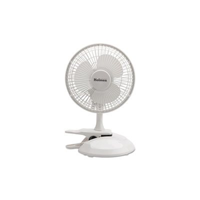 FAN, 6", Convertible, Clip / Desk, 2 Speed, White