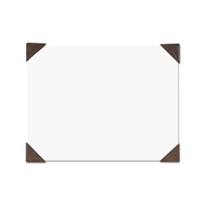 DESK PAD, DOODLE, 100% Recycled, Unruled, 50 Sheets, Refillable, 22" x 17", Brown