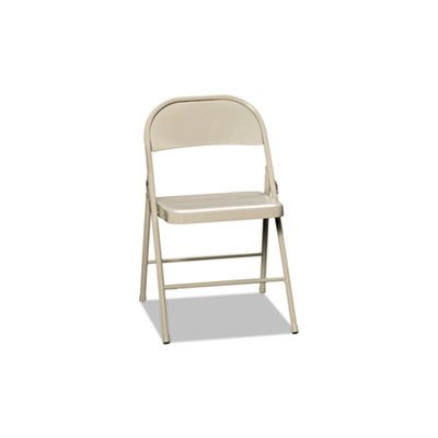 CHAIRS, All-Steel, Folding, Light Beige, 4 / Carton