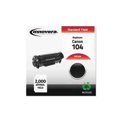 CARTRIDGE, LASER, INNOVERA, Remanufactured 0263B001AA (104) Toner, Black