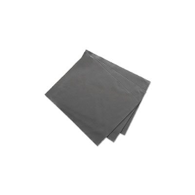 CLEANING CLOTHS, Microfiber, 6" x 7", Grey, 3 / Pack