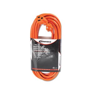 EXTENSION CORD, Indoor / Outdoor, 25', Orange