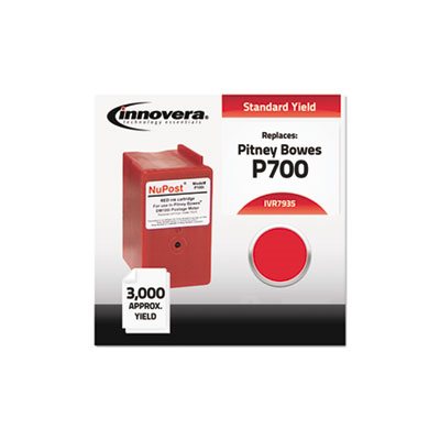 INK, POSTAGE METER, Compatible 793-5, Red