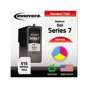 CARTRIDGE, Remanufactured CH884 (Series 7) High-Yield Ink, Tri-Color