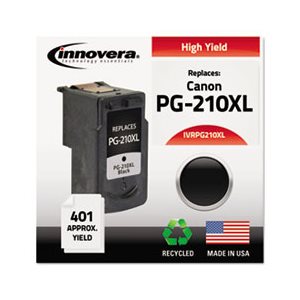 CARTRIDGE, Remanufactured 2973B001 (PG-210XL) High-Yield Ink, Black