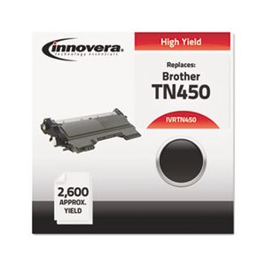 CARTRIDGE, TONER, Remanufactured TN450 High-Yield, Black