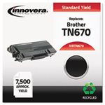 CARTRIDGE, TONER, Remanufactured TN670 High-Yield, Black