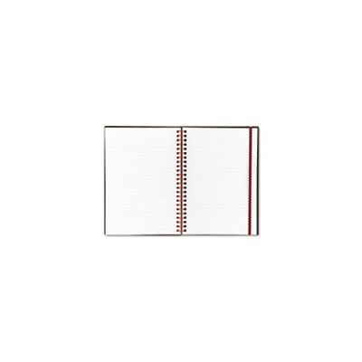 NOTEBOOK, Twin Wire, Poly Cover, Legal Rule, 8.25" x 5.625", White, 70 Sheets