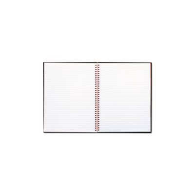 NOTEBOOK, Twin wire, Hardcover, Legal Rule, 11" x 8.5", White, 70 Sheets