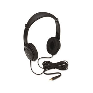 Hi-Fi Headphones, Plush Sealed Earpads, Black