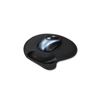 WRIST REST, MOUSE, Extra-Cushioned Pillow Pad, NONSKID, Black