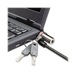 LAPTOP LOCK, ULTRA THIN, Microsaver DS, Silver, Two Keys