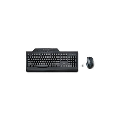 MEDIA DESKTOP SET, Pro Fit, KEYBOARD, MOUSE, Wireless, Black