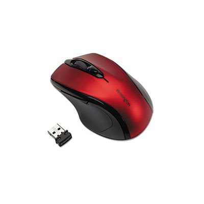 MOUSE, Pro Fit, Mid-Size, Wireless, Ruby Red