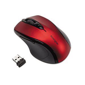 MOUSE, Pro Fit, Mid-Size, Wireless, Ruby Red