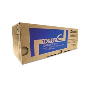 TK592C Toner, 5,000 Page-Yield, Cyan