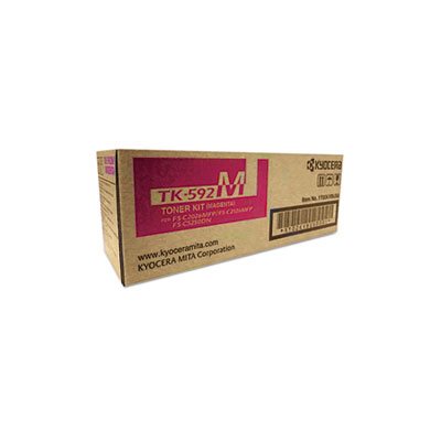 CARTRIDGE, TONER, TK592M, 5,000 Page-Yield, Magenta