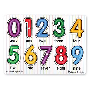 PUZZLE, PEG, NUMBERS