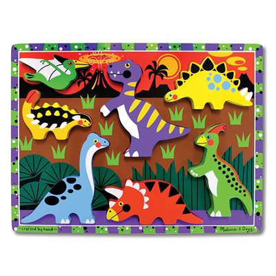 PUZZLE, JUMBO, CHUNKY, DINOSAURS