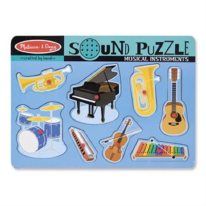 PUZZLE, SOUNDS, MUSICAL INSTRUMENTS