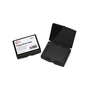 Fingerprint Pad, INKLESS, 2.25" x 1.75", Black