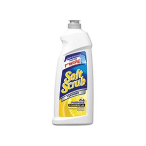 CLEANER, SOFT SCRUB, W / LEMON, 36OZ, LEMON SCENT