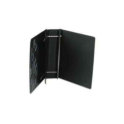 POST BINDER, Varicap6, Expandable, 1 To 6, 11" x 8.5", Black