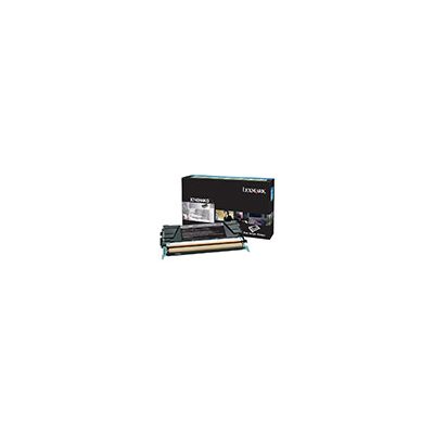 CARTRIDGE, TONER, LEXMARK,  X746, X748, 12000 PAGE-YIELD, BLACK 