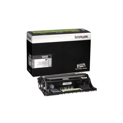 DRUM UNIT, LEXMARK, 50F0Z00, Black