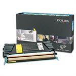CARTRIDGE, TONER, LEXMARK, C5246YH, High-Yield Toner, 5000 Page-Yield, Yellow