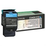 CARTRIDGE, TONER, LEXMARK, C540A1CG, 1000 Page-Yield, Cyan