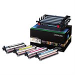 Photoconductor Unit, LEXMARK, C540X74G, 1 Black, 1 Cyan, 1 Magenta, 1 Yellow Developer Units