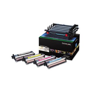 Photoconductor Unit, LEXMARK, C540X74G, 1 Black, 1 Cyan, 1 Magenta, 1 Yellow Developer Units