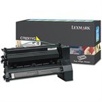 CARTRIDGE, TONER, LEXMARK, C782X1YG, Extra High-Yield, 15000 Page-Yield, Yellow