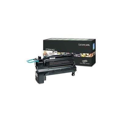 CARTRIDGE, TONER, LEXMARK, C792A1KG, 6000 Page-Yield, Black