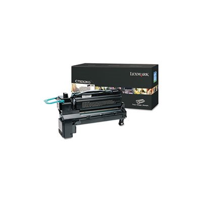 CARTRIDGE, TONER, LEXMARK, C792X2KG, Extra High-Yield, 20000 Page-Yield, Black