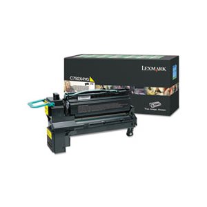 CARTRIDGE, TONER, LEXMARK, XC792 X792, EXTRA HIGH-YIELD, 20000 PAGE-YIELD, TAA VERSION OF C792X4YG, YELLOW