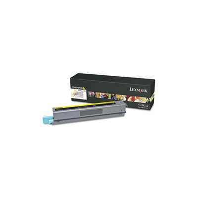 CARTRIDGE, TONER, LEXMARK, C925H2YG, High-Yield, 7500 Page-Yield, Yellow