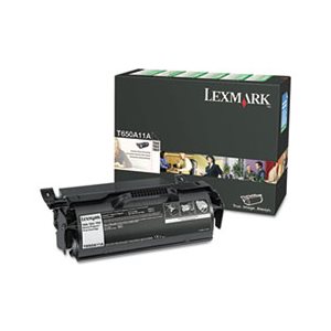 CARTRIDGE, TONER, LEXMARK, T650A11A, 7000 Page-Yield, Black