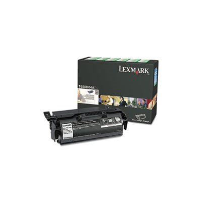 CARTRIDGE, TONER, LEXMARK, T650H04A, High-Yield, 25000 Page-Yield, Black