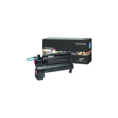 CARTRIDGE, TONER, LEXMARK, X792X4MG (X792), Extra High-Yield, 20000 Page-Yield, Magenta