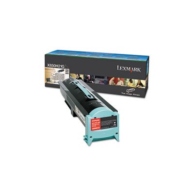 CARTRIDGE, TONER, LEXMARK, X850H21G, 30000 Page-Yield, Black