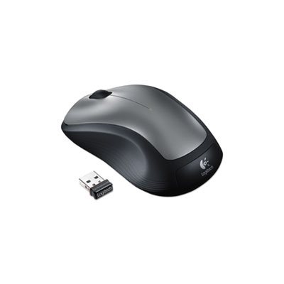 MOUSE, WIRELESS, LOGITECH M310, LEFT / RIGHT HAND USE, Silver / BLACK