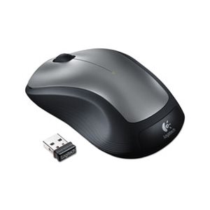 MOUSE, WIRELESS, LOGITECH M310, LEFT / RIGHT HAND USE, Silver / BLACK