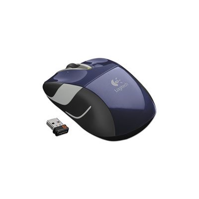 MOUSE, WIRELESS, LOGITECH M525, Compact, LEFT / RIGHT HAND USE, Blue